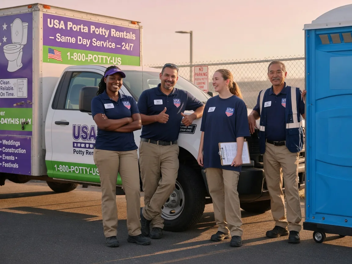 Porta Potty Rental company in Winchester, IL